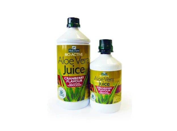 OPTIMA Aloe Vera Juice with Cranberry 500ml - OPTIMA -20% στο Pharmakeio Online