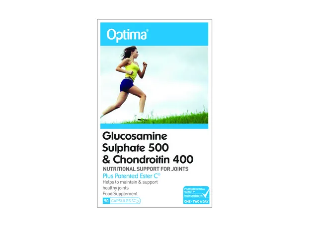 OPTIMA Glucosamine & Chondroitin plus Ester C 90CAPS - Πόνοι αρθρώσεων στο Pharmakeio Online