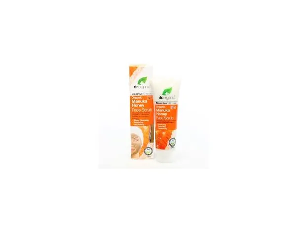 Dr.Organic Manuka Honey Face Scrub 125ml - Dr.Organic  -20% στο Pharmakeio Online