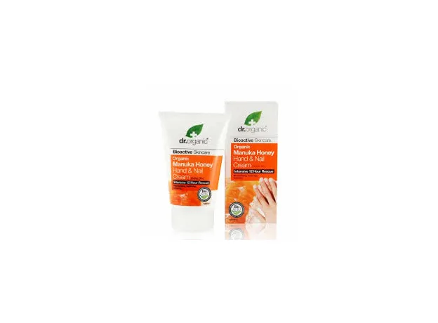 Dr.Organic Manuka Honey Hand & Nail Cream 125ml - Φροντίδα χεριών στο Pharmakeio Online