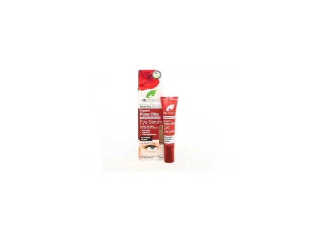Dr.Organic Rose Otto Eye Serum 15ml - Οροί ομορφιάς-Serum στο Pharmakeio Online