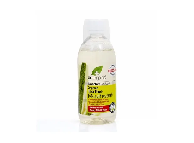 Dr.Organic Tea Tree Mouthwash 500ml - Dr.Organic  -20% στο Pharmakeio Online