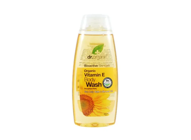 Dr.Organic Vitamin E Body Wash 250ml - Αφρόλουτρα στο Pharmakeio Online