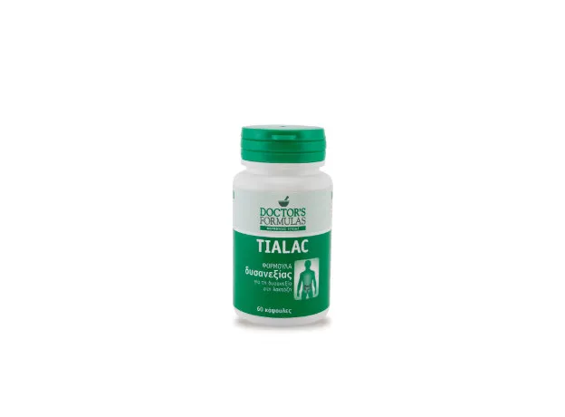 Doctorʼs Formula Tialac 60caps δυσανεξία στη λακτόζη ενίσχυση πέψης - Προβιοτικά-Πεπτικό στο Pharmakeio Online