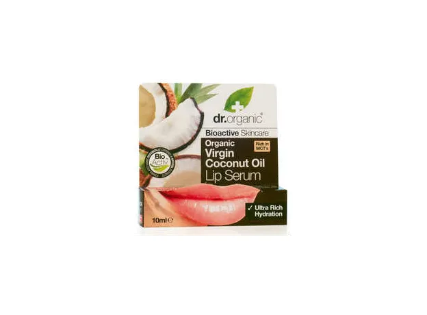 Dr.Organic Virgin Coconut Oil Lip Serum 10ml - Χείλη στο Pharmakeio Online