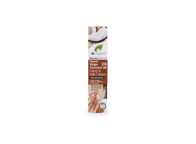 Dr.Organic Virgin Coconut Oil Hand & Nail Cream 100ml - Φροντίδα χεριών στο Pharmakeio Online