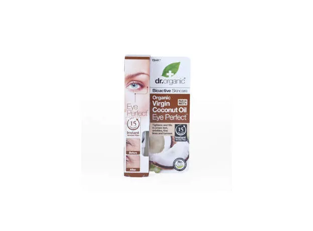 Dr. organic Organic Virgin Coconut Oil Eye Perfect Ορος ματιων - Μάτια στο Pharmakeio Online