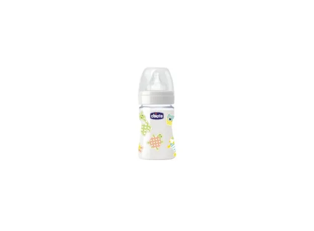 Chicco Μπιμπερό γυάλινo 150ml ΘΣιλ. Nature Glass 0% BPA Με Σχέδια - Μπιμπερό στο Pharmakeio Online