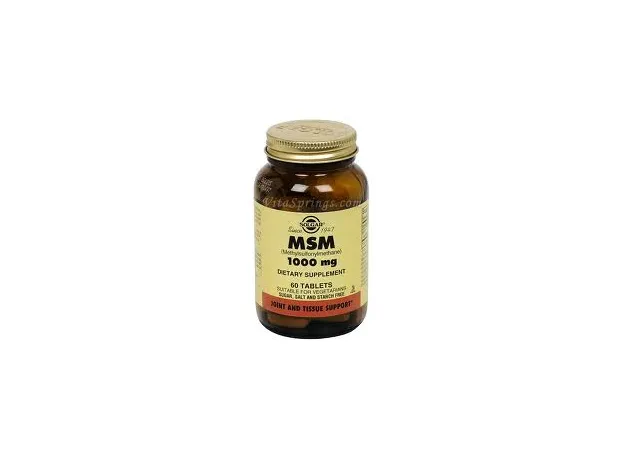 Solgar MSM 1000mg tabs 60s μαλλιά-νύχια-αρθρώσεις - Πόνοι αρθρώσεων στο Pharmakeio Online