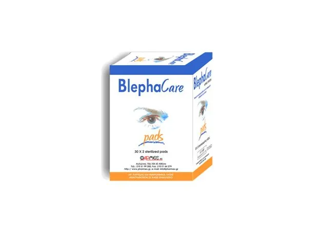 Blephacare Pads 30x2pads μαντηλάκια καθαρισμού μιας χρήσης - Καθαρισμός-Ντεμακιγιάζ στο Pharmakeio Online
