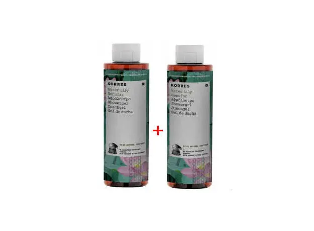 Korres Αφρόλουτρο Water Lily 250ml 1 + 1 ΔΩΡΟ - Αφρόλουτρα στο Pharmakeio Online
