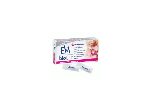 Eva Biolact Ovules Προβιοτικά σε κολπικά υπόθετα - Προβιοτικά-Πεπτικό στο Pharmakeio Online