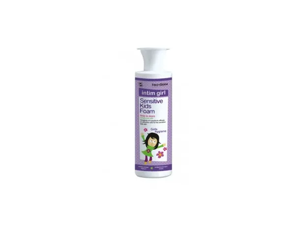 Frezyderm Sensitive Kids Foam Intim Girl 250ml Απαλό καθαριστικό της ευαίσθητης περιοχης κατά τη νεογνική ,παιδική και προεφηβική ηλικία - Καθαρισμός στο Pharmakeio Online