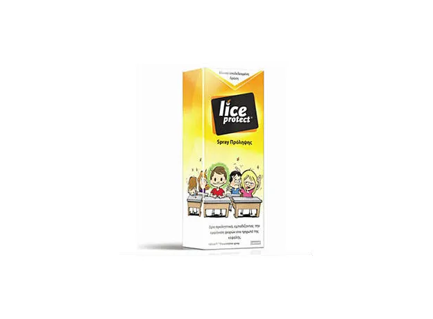 LICE PROTECT Spray 100ml πρόληψη εμφάνισης ψειρών και κόνιδων - Λοσιόν στο Pharmakeio Online