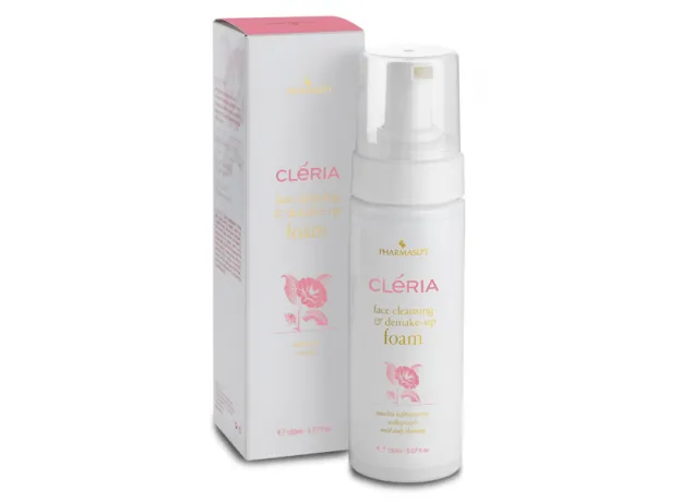PHARMASEPT CLERIA Face Cleansing & Demake-up Foam 150ml Aπαλός αφρός καθαρισμού προσώπου & ντεμακιγιάζ για καθημερινή χρήση - Καθαρισμός-Ντεμακιγιάζ στο Pharmakeio Online