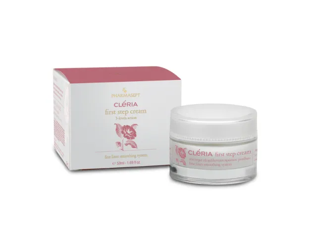 PHARMASEPT CLERIA First Step Cream 50ml Σύστημα εξομάλυνσης πρώτων ρυτίδων & λεπτών γραμμών - Πρώτες ρυτίδες στο Pharmakeio Online