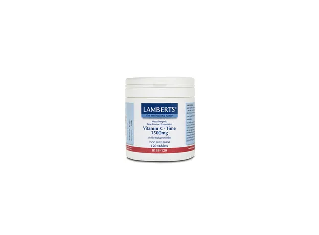 Lamberts Vitamin C 1500Mg 120Tabs - Βιταμίνη C στο Pharmakeio Online