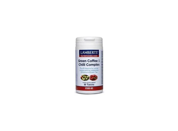 Lamberts Green Coffee & Chilli Complex 60tabs - Καύση λίπους στο Pharmakeio Online