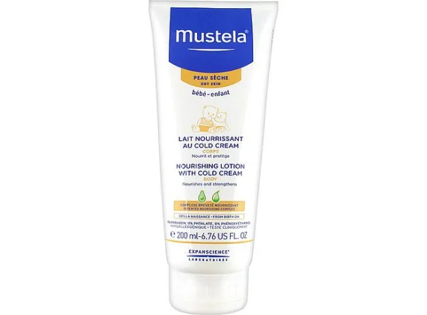 Mustela Nourishing Lotion with Cold Cream 200ml - Ενυδάτωση προσώπου-σώματος στο Pharmakeio Online