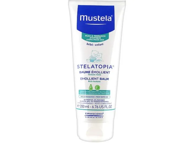 Mustela Stelatopia Emollient Balm 200ml - Ενυδάτωση προσώπου-σώματος στο Pharmakeio Online