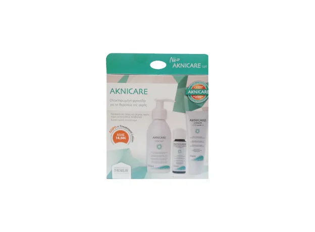 Synchroline Kit Aknicare Cleanser 200ml + Aknicare Cream 50ml + ΔΩΡΟ Aknicare Lotion 25m - Super προσφορές! στο Pharmakeio Online