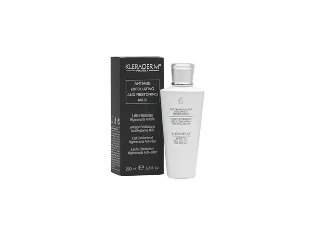 Kleraderm antiage exfoliating and restoring cleansing milk 200ml - Καθαρισμός-Ντεμακιγιάζ στο Pharmakeio Online
