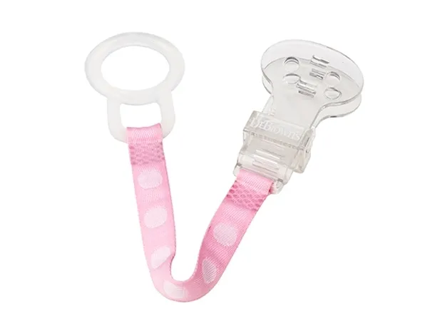 Dr. Browns Κορδέλα στήριξης πιπίλας χρώμα ροζ 990 - Πιπίλες στο Pharmakeio Online