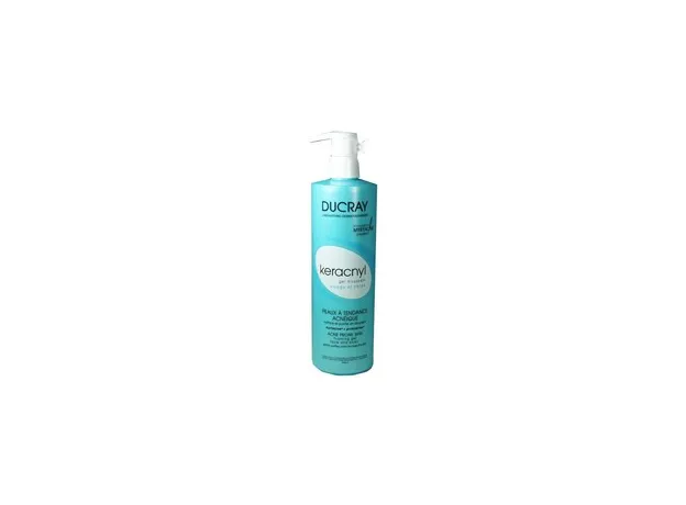 Ducray Keracnyl Gel Moussant Myrtacine 400ml - Λιπαρό δέρμα-Ακμή στο Pharmakeio Online