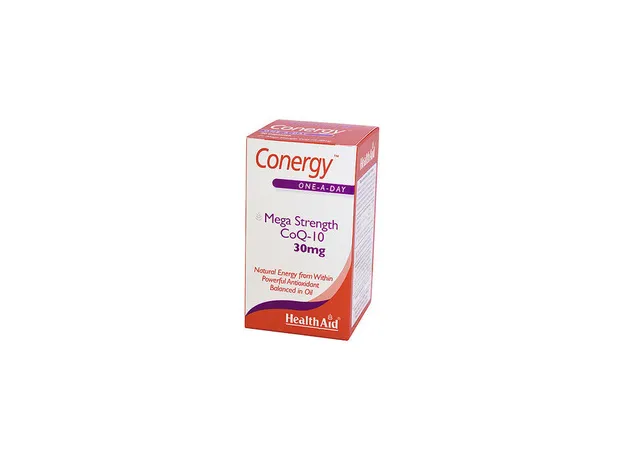 HealthAid Conergy Mega Strength CoQ-10 30mg 90caps - Ενέργεια-Τόνωση στο Pharmakeio Online