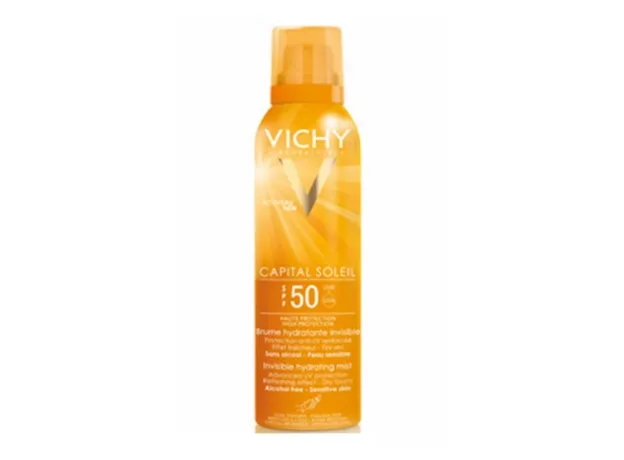 Vichy Capital Soleil Hydramist Αόρατο Spray SPF50 200ml - Πρόσωπο στο Pharmakeio Online