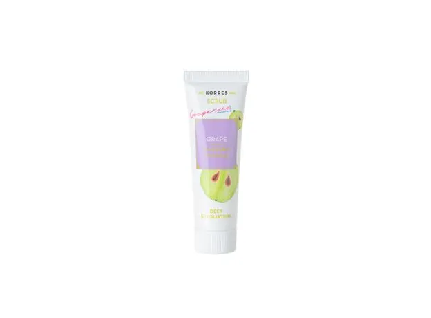 Korres Scrub Προσώπου Σωληνάριο Σταφύλι 18ml - Βαθιά Απολέπιση - Απολέπιση στο Pharmakeio Online