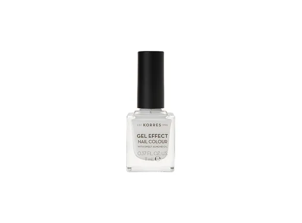 KORRES - GEL EFFECT Nail Colour No01 Blanc White - 11ml - Super προσφορές! στο Pharmakeio Online