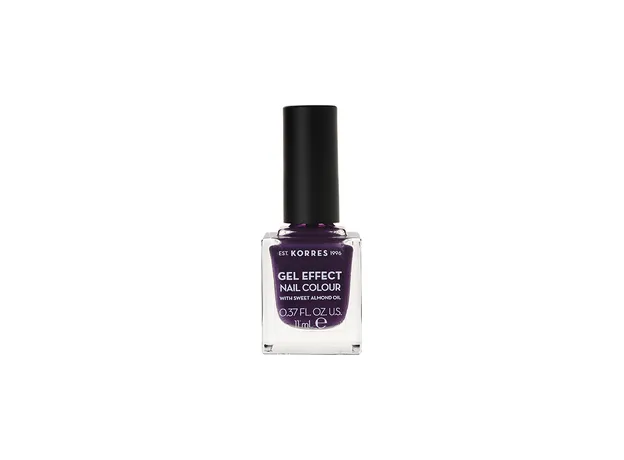 KORRES - GEL EFFECT Nail Colour Νο75 Violet Garden - 11ml - Super προσφορές! στο Pharmakeio Online