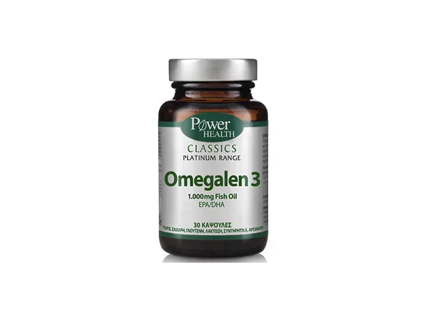 Power health Omegalen 3 Ωμέγα 3 λιπαρά οξέα 30 κάψουλες - Λιπαρά οξέα- Ω3-Ω6-Ω9 στο Pharmakeio Online