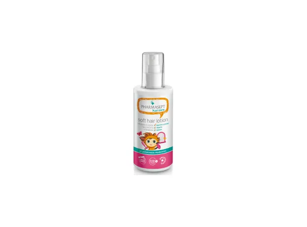 Pharmasept Kid Soft Hair Lotion 150ml Ξεμπερδεύει τα μαλλιά χωρίς να τα βαραίνει, ενώ παράλληλα περιποιείται και θρέφει την τρίχα. - Super προσφορές! στο Pharmakeio Online