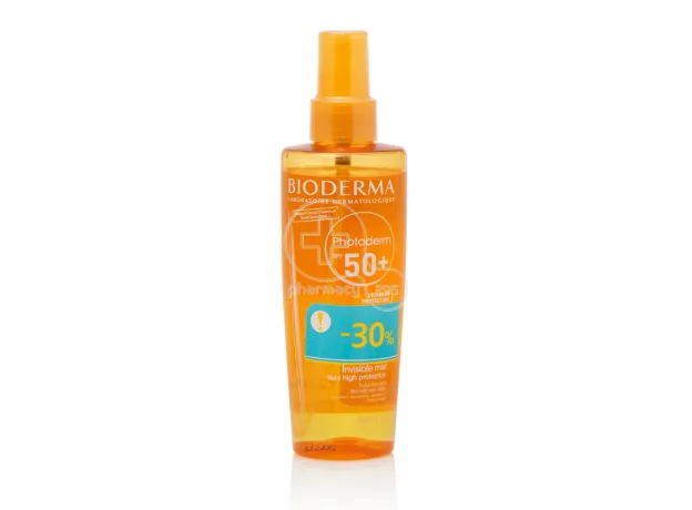 Bioderma Photoderm Brume Invisible SPF50+ 200ml - Πρόσωπο στο Pharmakeio Online