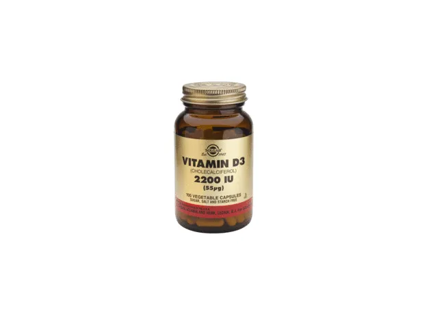 Solgar Vitamin D3 2200IU 100 Caps - Βιταμίνη D στο Pharmakeio Online