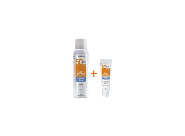 Frezyderm Sun Screen Invisible Spray SPF 50+ ΔΩΡΟ Sun Screen Lip Balm SPF 50+ 6ml - Πρόσωπο-σώμα στο Pharmakeio Online