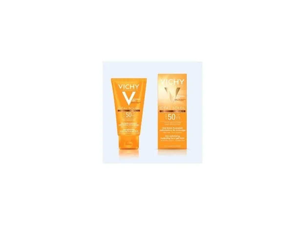 Vichy Ideal Soleil Bronze SPF50 Αντιηλιακό Τζελ Βελτιστοποίησης Μαυρίσματος με Λεπτόρρευστη Υφή 50ml - Πρόσωπο-σώμα στο Pharmakeio Online
