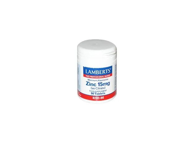 Lamberts Zinc 15mg as citrate 90tabs - Ψευδάργυρος στο Pharmakeio Online