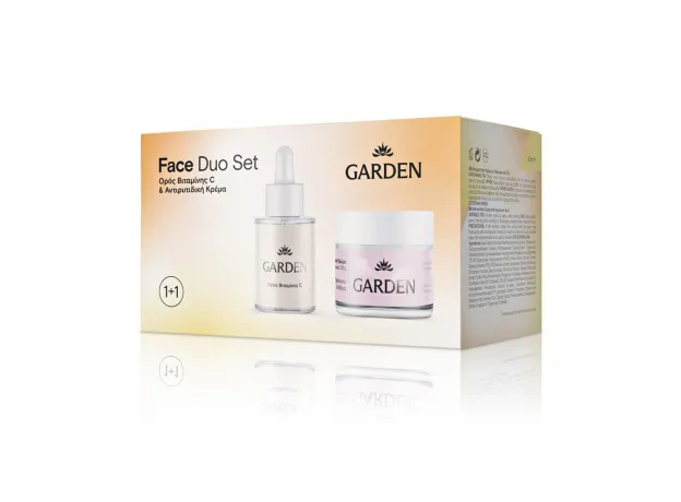 GARDEN Face Duo Set No7 Anti-wrinkle Cream 50ml + Vitamin C Serum 30ml 1+1 - Αντιγήρανση στο Pharmakeio Online
