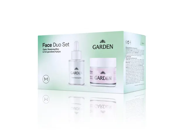 GARDEN Face Duo Set No6 Anti-wrinkle Cream 50ml + Niacinamide Serum 30ml 1+1 - Αντιγήρανση στο Pharmakeio Online