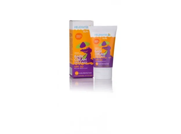 HELENVITA Sun Baby Cream SPF50 Face & Body Βρεφική Αντηλιακή Κρέμα 100ml - Βρεφικά-παιδικά αντιηλιακά στο Pharmakeio Online
