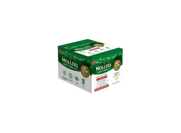 Mollers Forte Omega 3 150 caps (Ιχθυέλαιο & Μουρουνέλαιο Νορβηγίας σε Μαλακές Κάψουλες) - Λιπαρά οξέα- Ω3-Ω6-Ω9 στο Pharmakeio Online