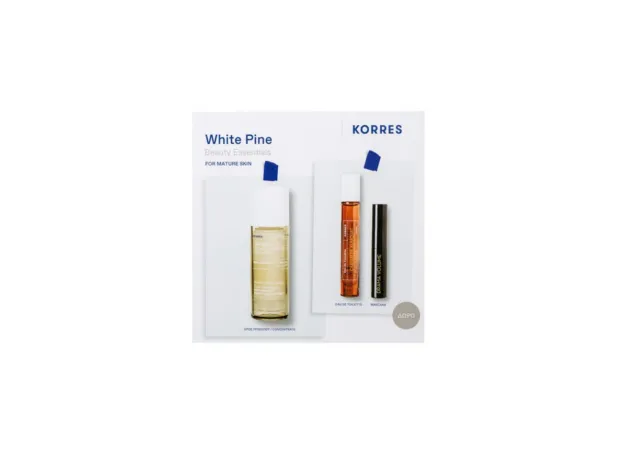 Korres Promo White Pine Deep Wrinkle Plumping & Age Spot Concentrate Serum 30ml & Δώρο Eau de Toilette Cashmere Kumquat 10ml & Drama Volume Mascara Black 4ml - Σύσφιξη στο Pharmakeio Online