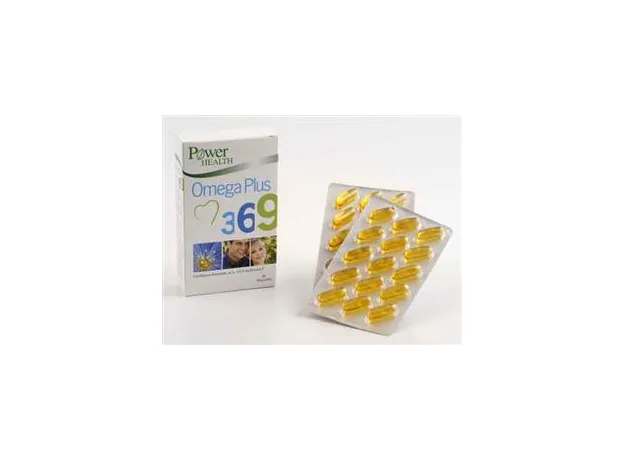 Omega Plus 3,6,9,/ 30s POWER HEALTH - Λιπαρά οξέα- Ω3-Ω6-Ω9 στο Pharmakeio Online