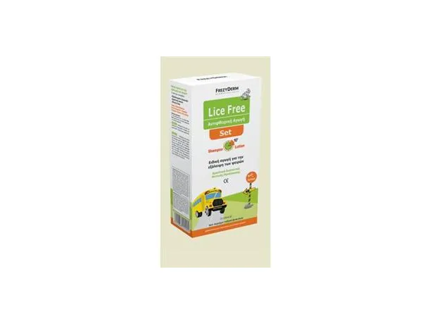 Lice free set (Shampoo+ Lotion) 2x125ml FREZYDERM - Αντιφθειρικά στο Pharmakeio Online