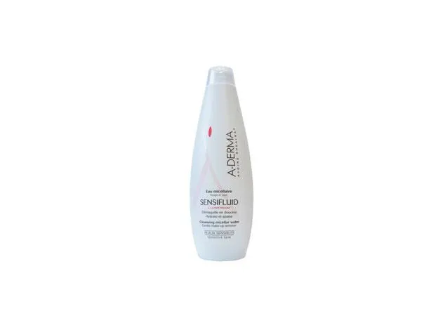 Sensifluid Eau Micellaire αφαίρεση μακιγιάζ απο πρόσωπο-μάτια 500ml A-DERMA - Καθαρισμός-Ντεμακιγιάζ στο Pharmakeio Online