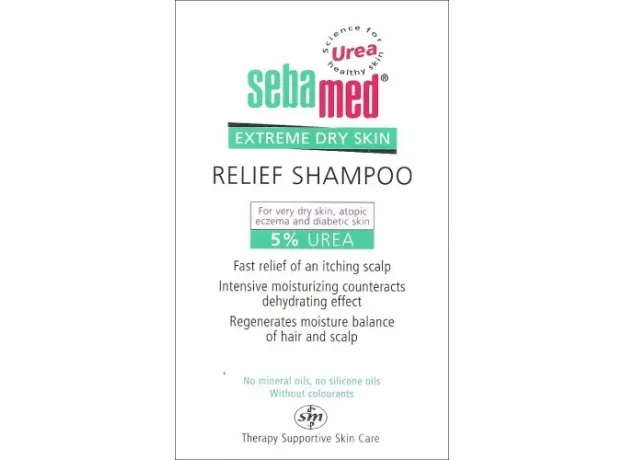 Sebamed Relief Urea Shampoo 5%, γρήγορη ανακούφιση από τη φαγούρα 200 ml - Σαμπουάν στο Pharmakeio Online