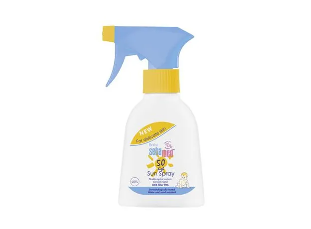 Sebamed Baby Sun Spray spf 50, Αντηλιακό Γαλάκτωμα για Μωρά σε Spray, 200 ml - Βρεφικά-παιδικά αντιηλιακά στο Pharmakeio Online